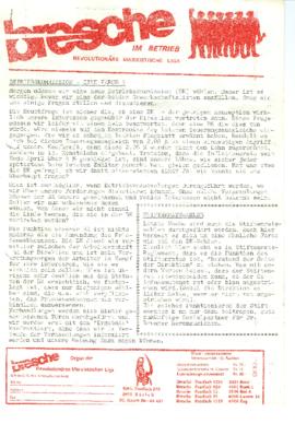 Tract sur les commissions d'entreprise - octobre 1973