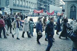 Berne - manifestation de soutien à Solidarnosc