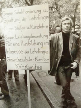 Zurich : 1. Mai ca. 1973, Gewerbeschule-und KV-Komitee