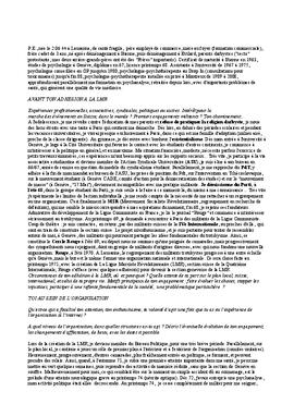 P. E., témoignage