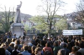 Neuchâtel: Manif antimilitariste
